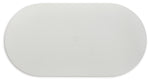 Seton Creek - Oval Dining Table With Umb Opt - White