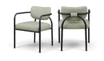 Serava - Vegan Leather Upholstered Dining Chair (Set of 2)