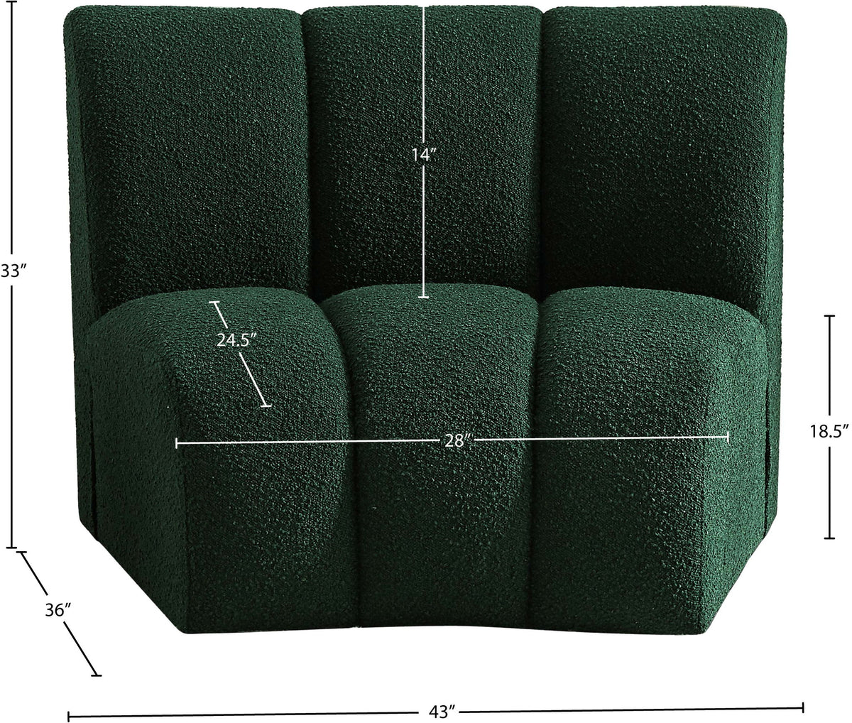 Infinity - Boucle Modular Chair