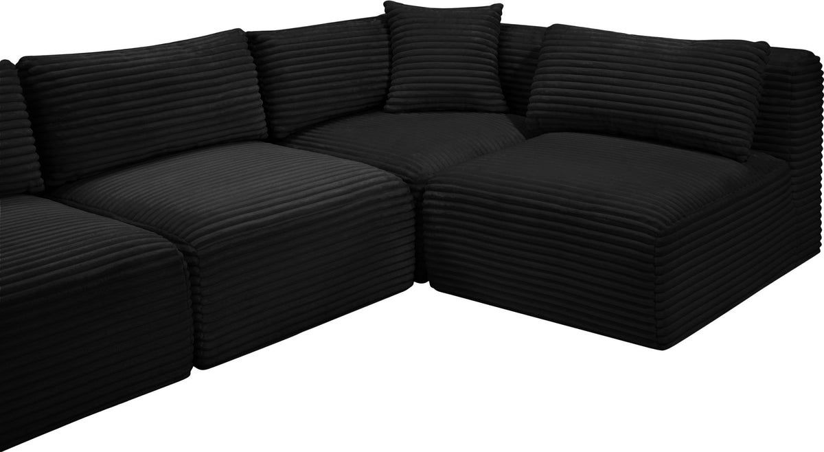 Shaggy - 6 Piece Modular U-Shaped Sectional