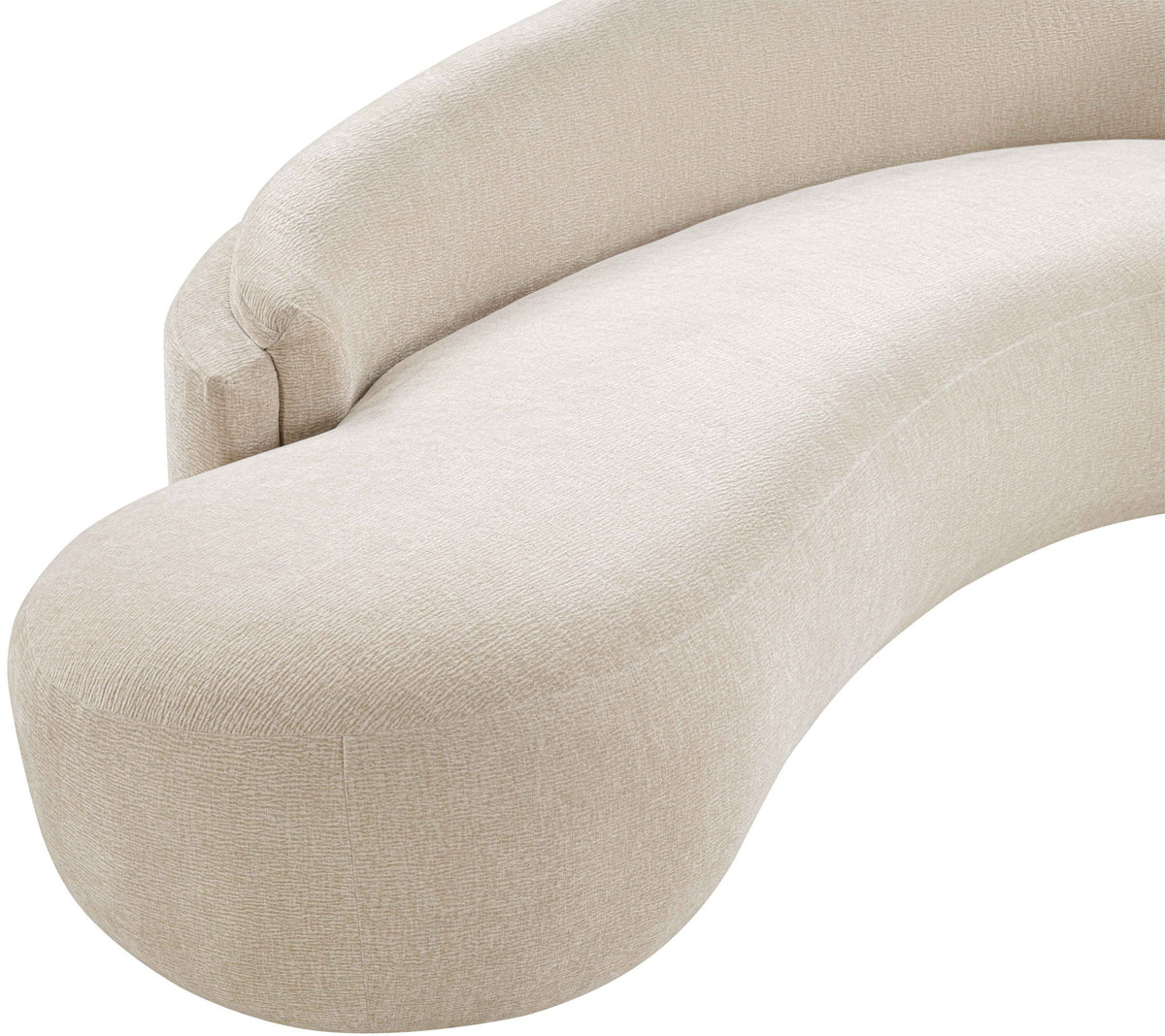Caspian - Chenille Fabric Upholstered Loveseat
