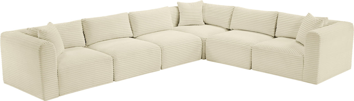 Shaggy - 6 Piece Modular Corner Sectional