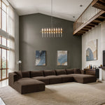Shaggy - 6 Piece Modular Sectional With Chaise And Ottoman