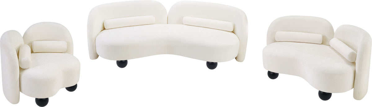 Daphne - Chenille Loveseat