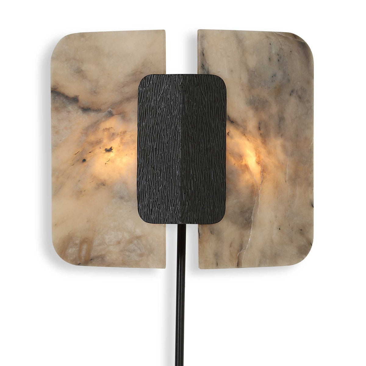Open Book - Sconce - Dark Bronze / Beige