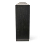 Show Me The Ropes - 4 Door Cabinet - Black / White