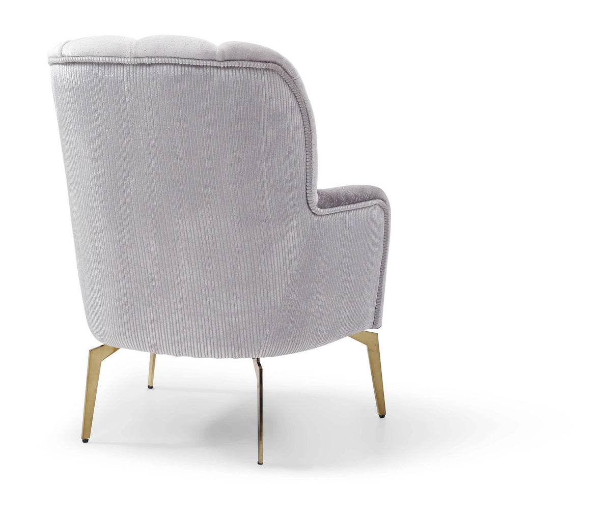 Eaton - Chair - Shiny Silver
