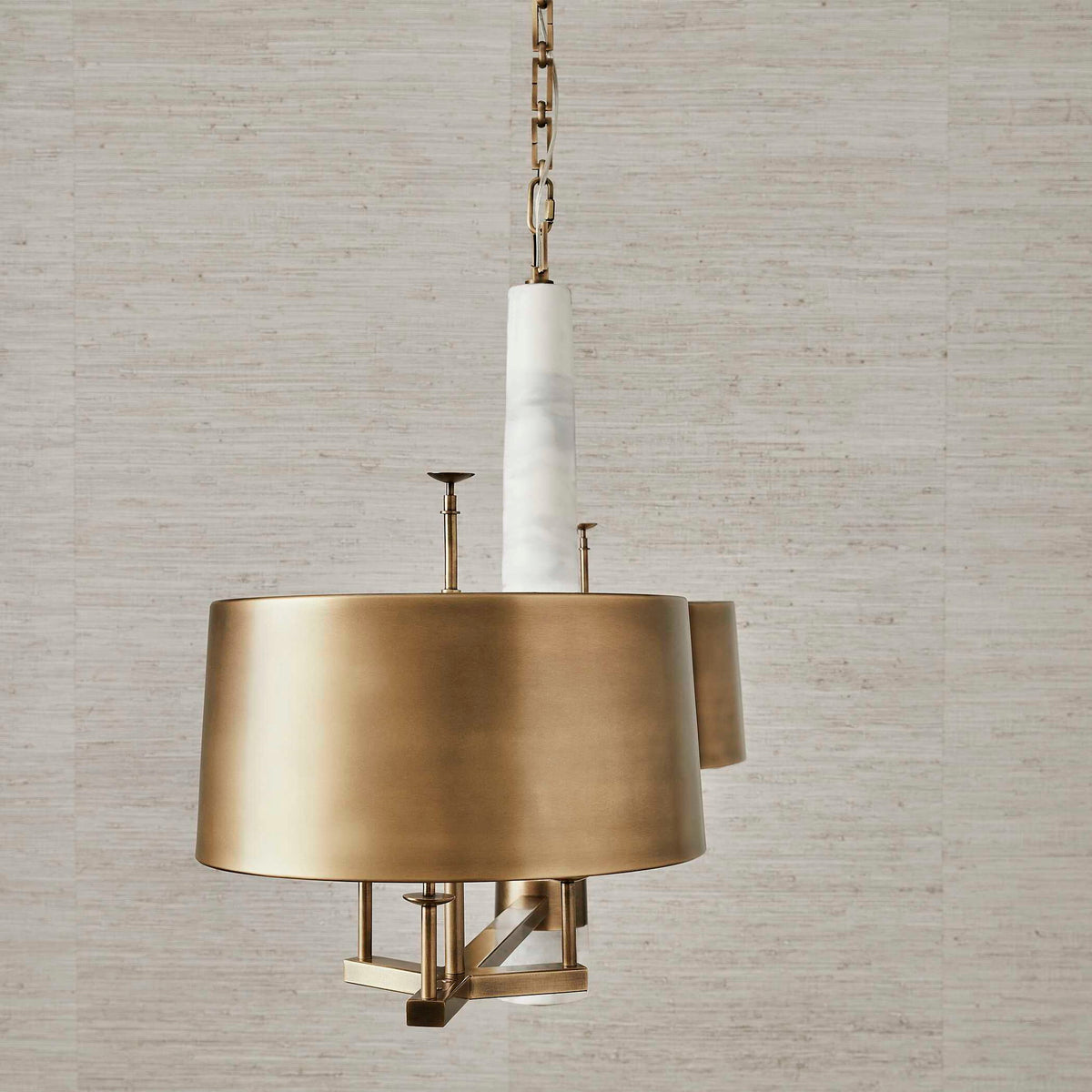 Double Shot - Pendant - Light Antique Brass