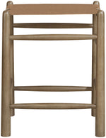 Santos - Backless Counter Stool With Stained Brown Base