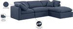 Indulge - Linen 4 Piece Modular Sectional With Chaise