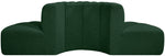 Arc - Boucle Fabric 4 Piece Modular Sofa