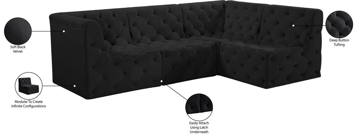 Tuft - 4 Piece Modular Sectional