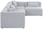 Cube - Linen 4 Piece Modular Corner Sectional