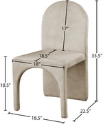 Summer - Dining Side Chair (Set of 2) - Stone