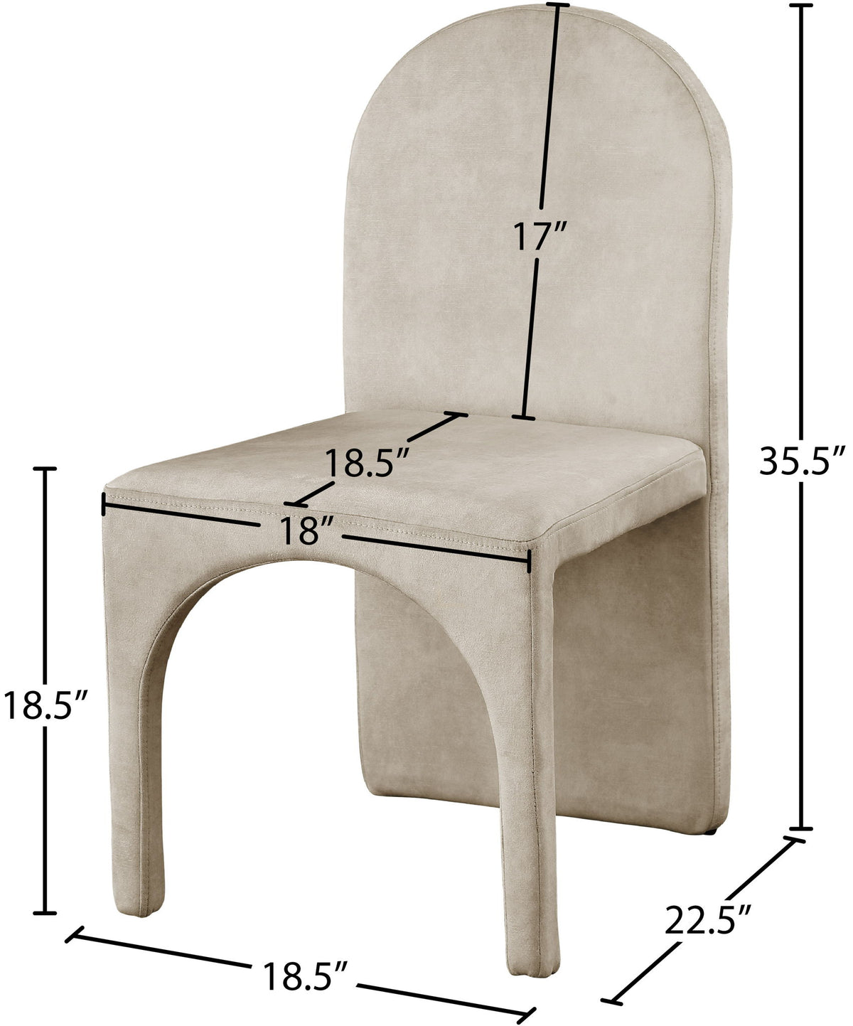 Summer - Dining Side Chair (Set of 2) - Stone