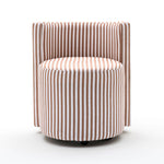 Alyssa - Striped Rolling Desk Chair