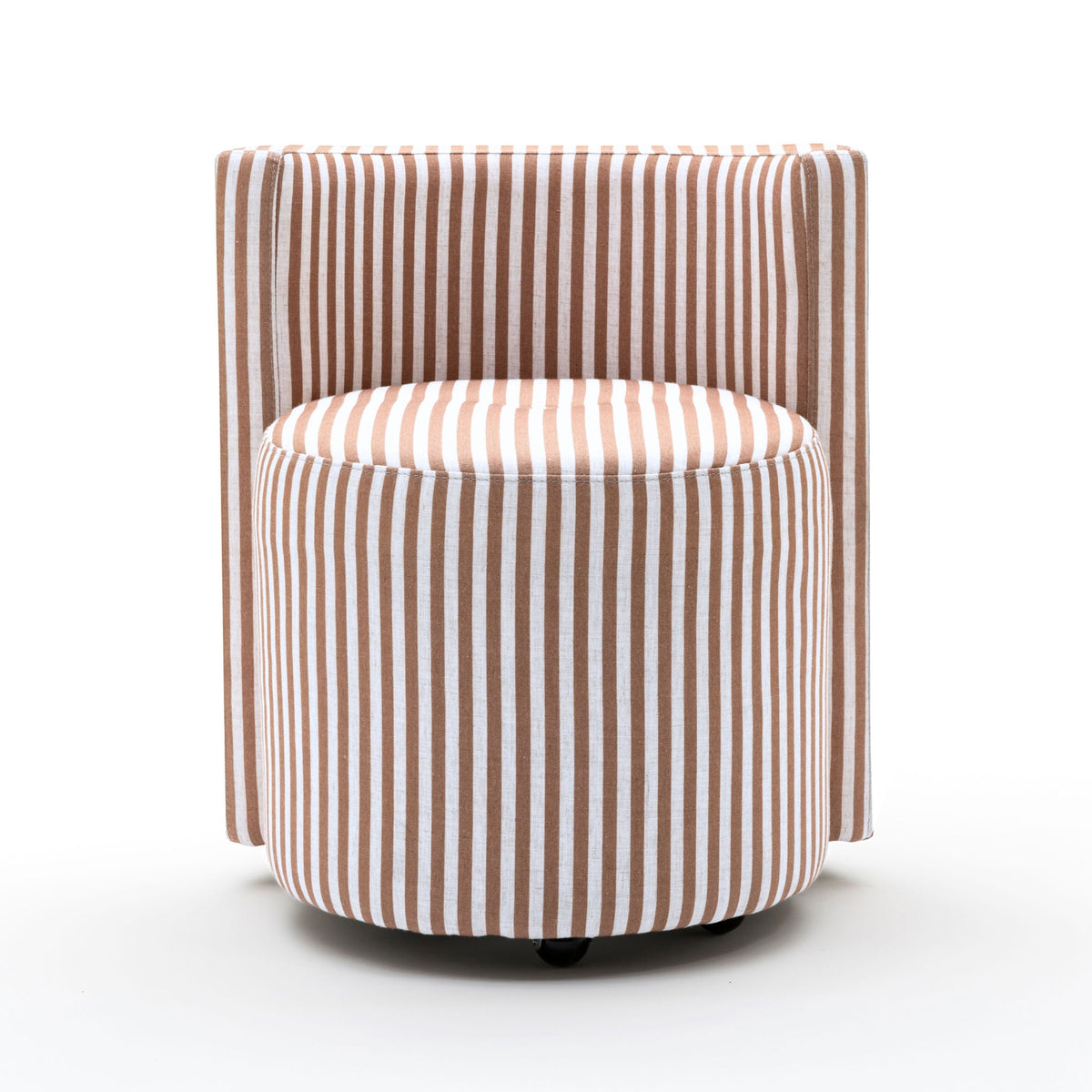Alyssa - Striped Rolling Desk Chair