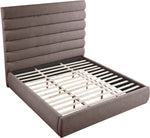 Adam - Linen Fabric Bed With 70.5" Headboard