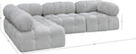Ames - 4 Piece Modular Sectional