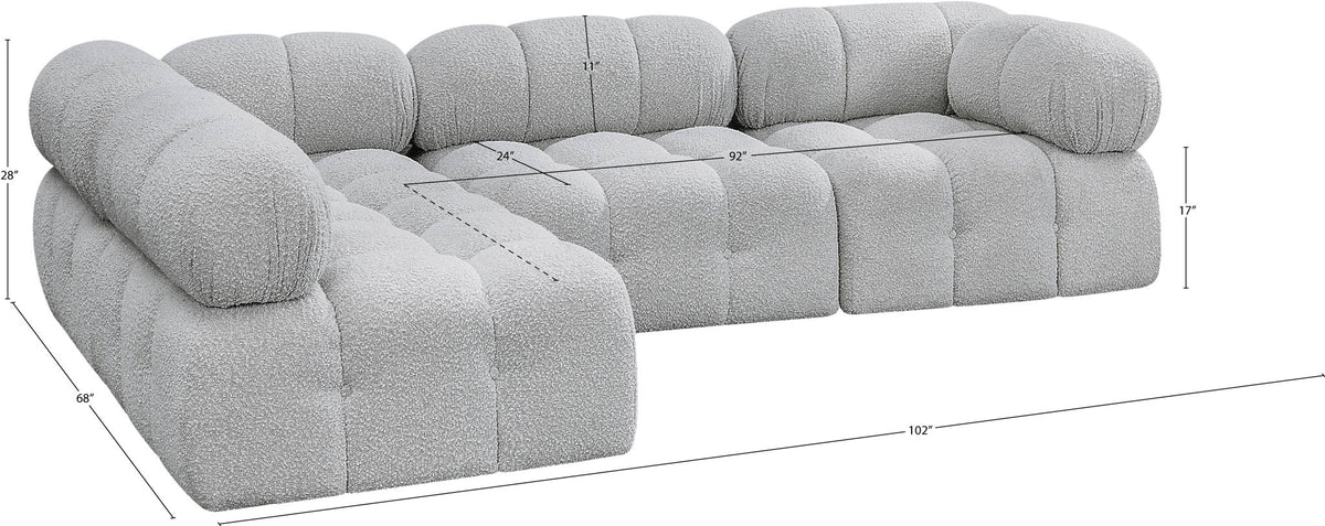 Ames - 4 Piece Modular Sectional