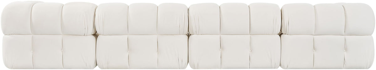 Orin - Fabric Velvet 4 Piece Modular Sofa