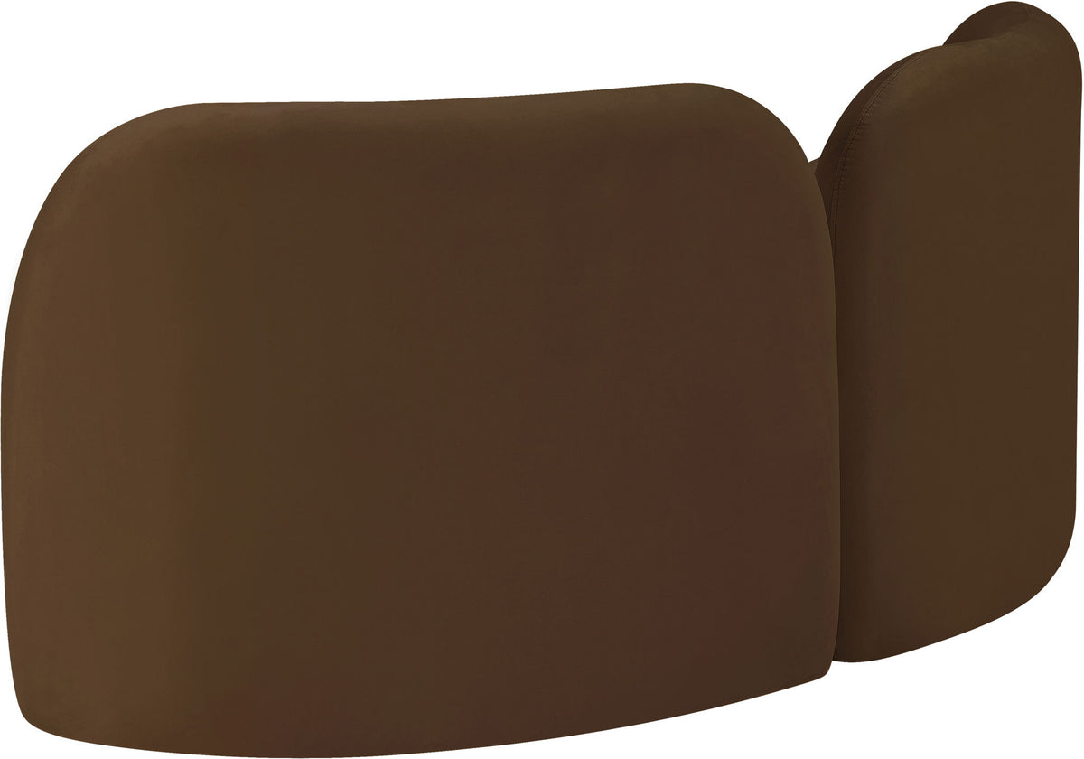 Daphne - Velvet Loveseat