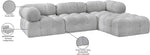 Ames - 4 Piece Fabric Modular Sectional