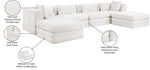 Stellar - 6 Piece Upholstered Modular Sectional