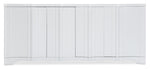 Melange - Corinth 4-Door Entertainment Console - White
