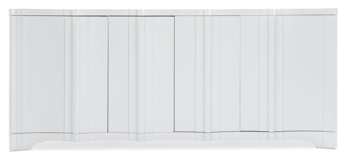 Melange - Corinth 4-Door Entertainment Console - White