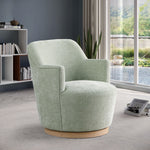 Clarita - Chenille Swivel Accent Chair