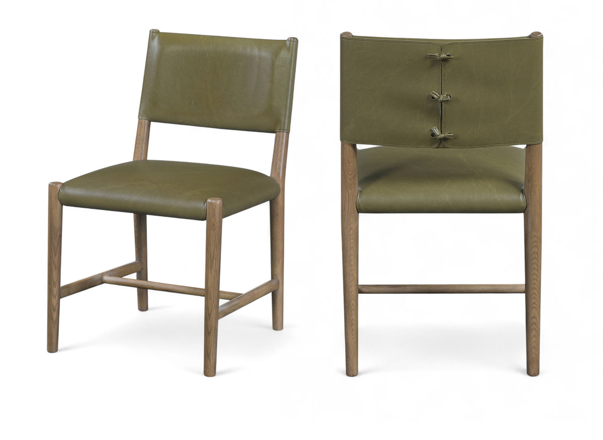 Andie - Upholstered Dining Chair (Set of 2) - Brown Base