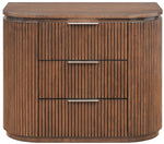 Astrid - Solid Wood And Oak Veneer Nightstand