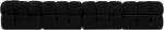 Orin - Fabric Velvet 4 Piece Modular Sofa