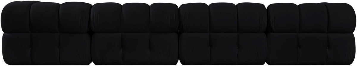 Orin - Fabric Velvet 4 Piece Modular Sofa