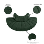 Arc - Boucle Fabric 4 Piece Modular Sofa