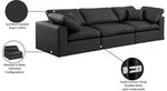 Comfy - Faux Leather Modular Sofa 3 Seats