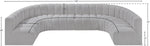 Arc - Boucle Fabric 8 Piece Modular Sofa