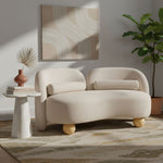 Daphne - Chenille Loveseat