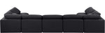 Indulge - Linen 7 Piece Modular U-Shaped Sectional