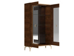 Eva - 2 Door China - Dark Brown