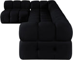 Orin - Velvet 5 Piece Modular Sectional