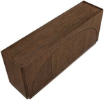 Everson - Oak Veneer And Solid Wood Sideboard/Buffet - Brown