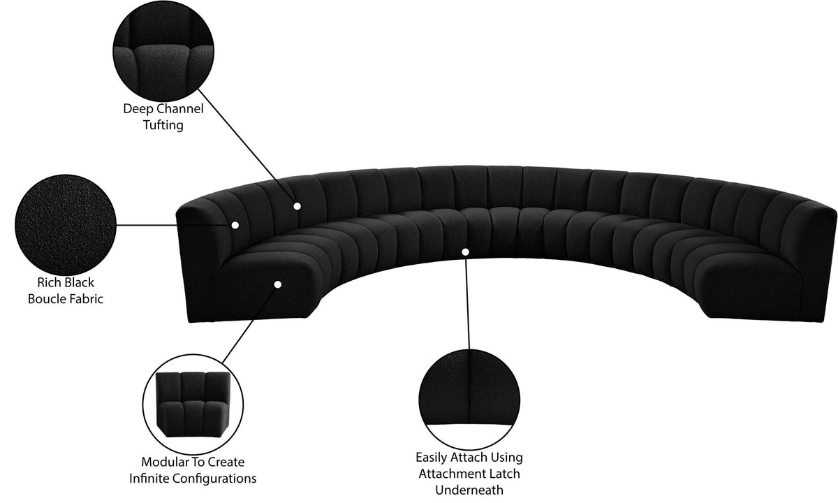 Infinity - 7 Piece Boucle Modular Sectional