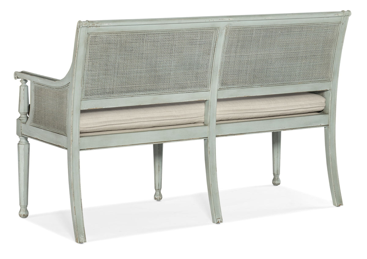 Charleston - Bench - Light Blue / Beige