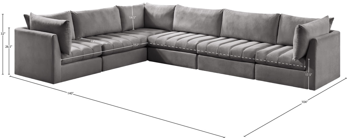 Jacob - 6 Pc. Modular Sectional