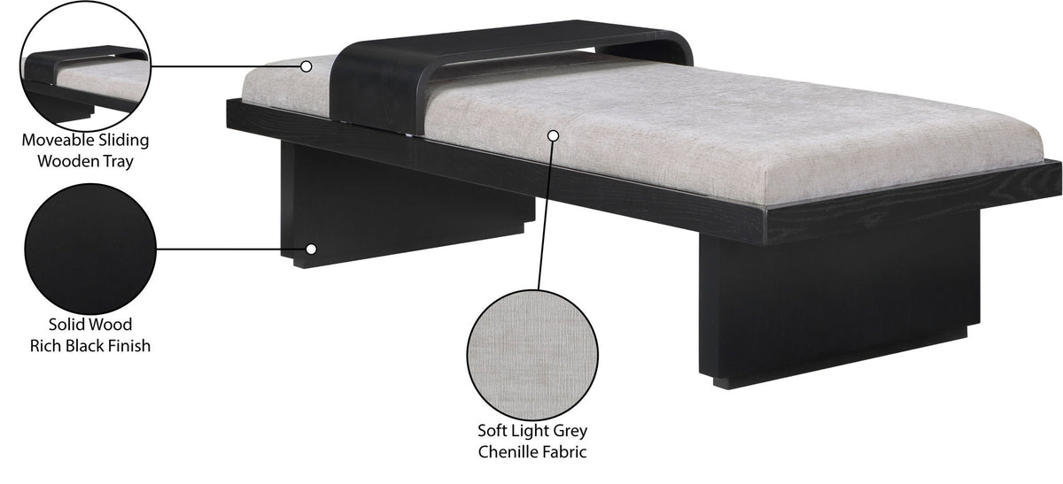 Arlington - Bench - Black Base