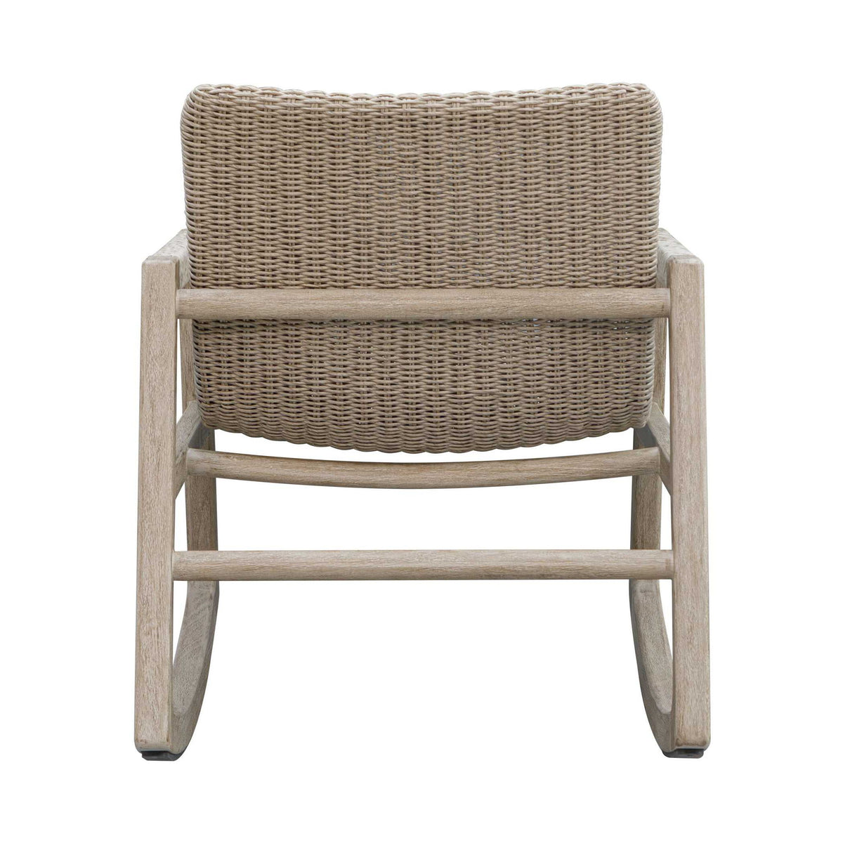 Sumba - Outdoor Wicker Rocking Chair - Gray