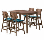 Oscar - Counter Table Set - Walnut