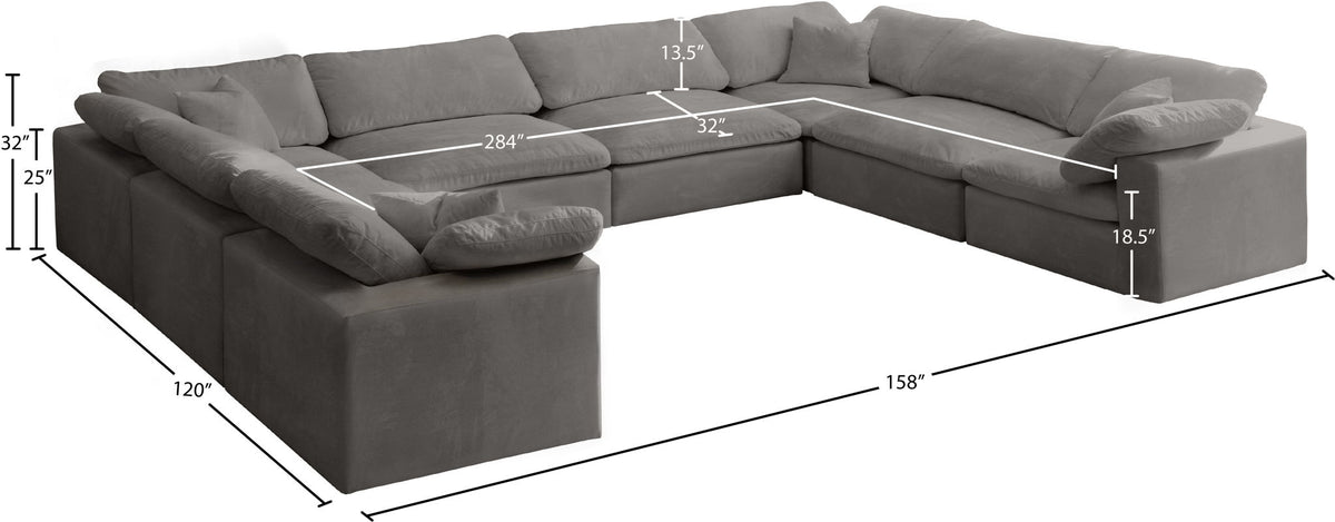 Cozy - 8 Piece Modular Sectional